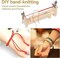 Adjustable Wooden Paracord Jig Bracelet Maker Kit - 5D DIY Bracelet Braiding & Weaving Tool Set - 8-13" Scaled Wooden Frame with Knotter Tools - Arts & Crafts Gift for Adults